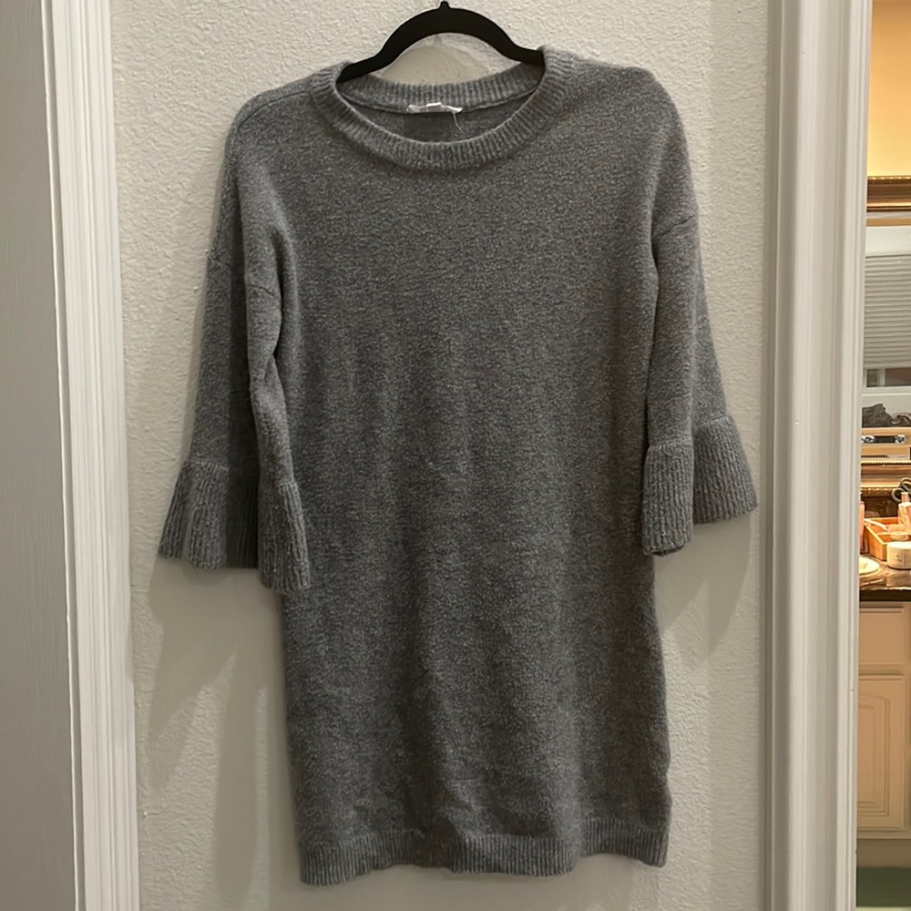 BB Dakota S Bell Sleeve Knit Dress
